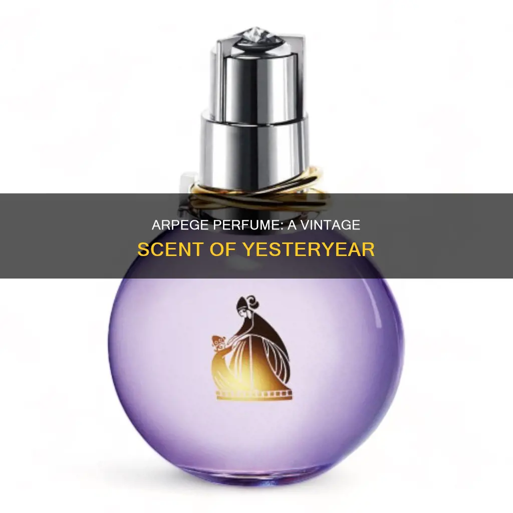 what does vintage arpegue perfume smells like
