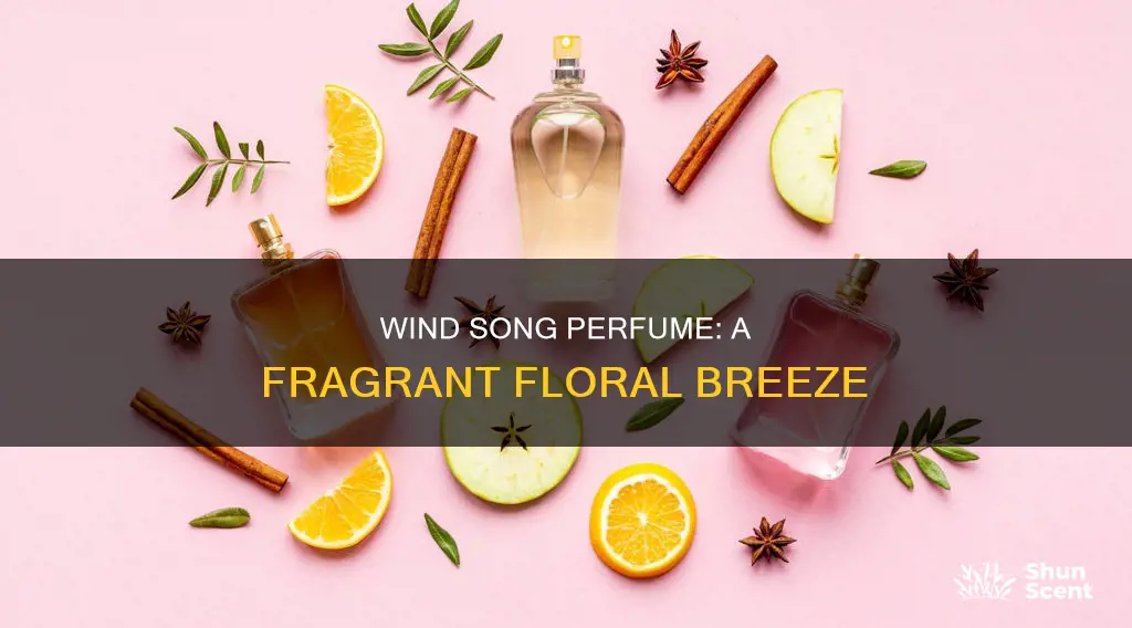 what does wind song perfume smell like