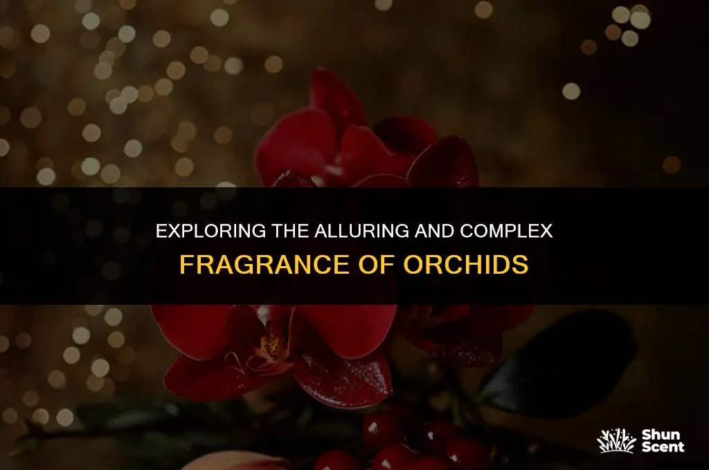 what doesorchid scent smell like