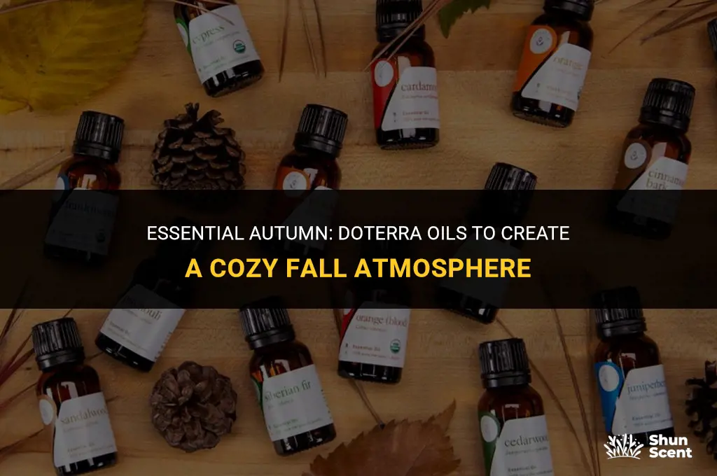 what doterra oils make a fall scent