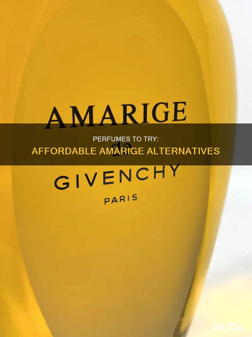 what drugstore perfume smells like amarige
