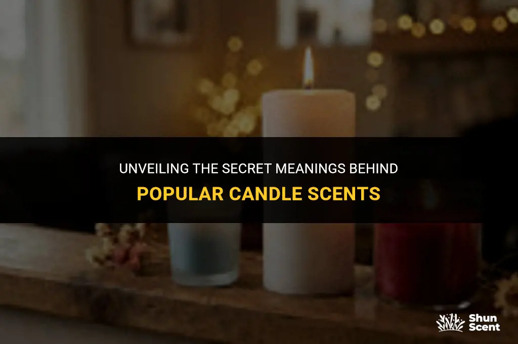 what each candle scent means