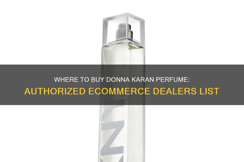 what ecommerce sites are authorized dealers for donna karan perfume