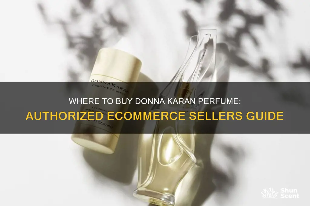 what ecommerce sites are authorized sellers for donna karen perfume