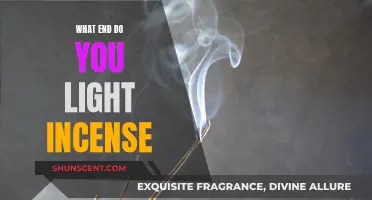 Lighting Incense: Which End Do You Ignite?