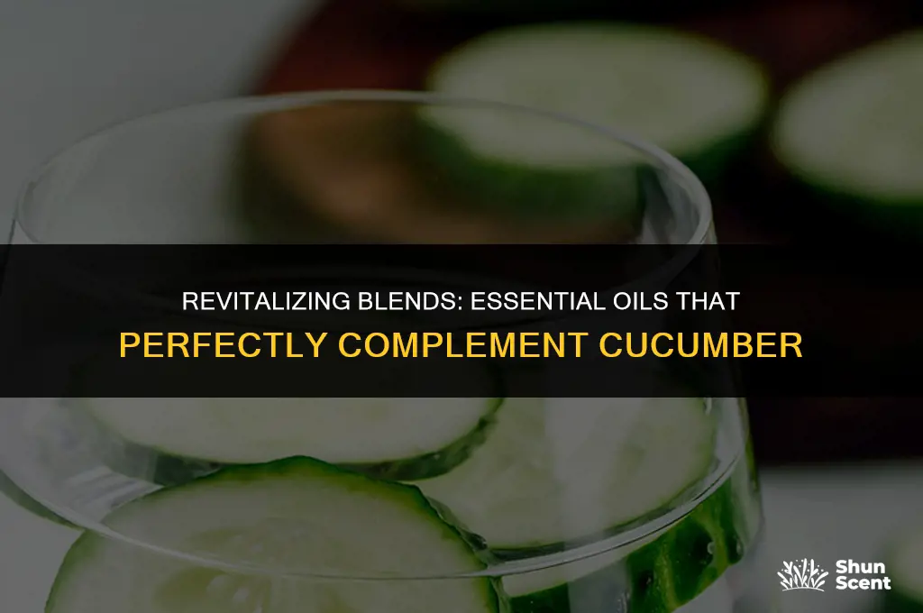 what essential oil scents pair well with cucumber
