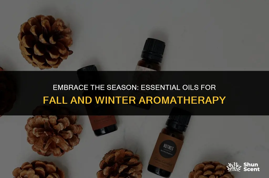 what essential oils are fall and winter scents