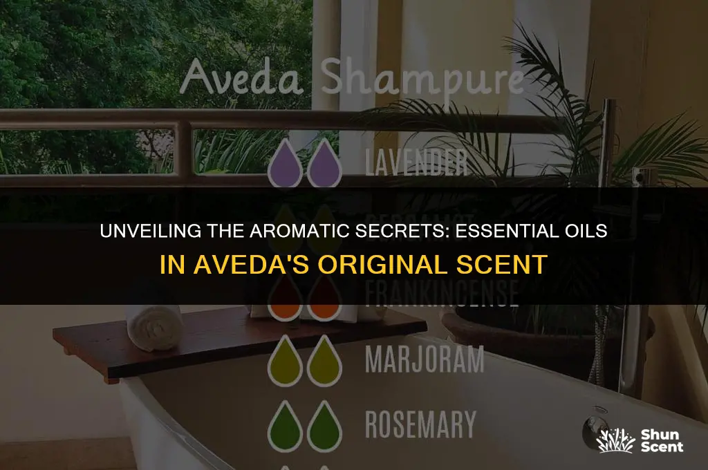 what essential oils are in the original aveda scent