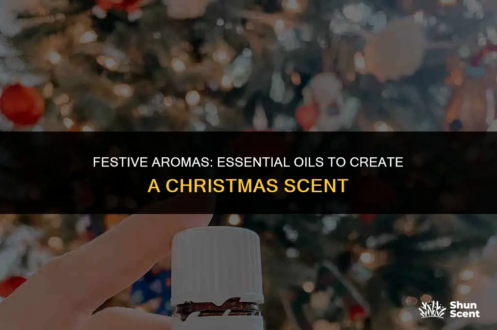 what essential oils make a christmas scent