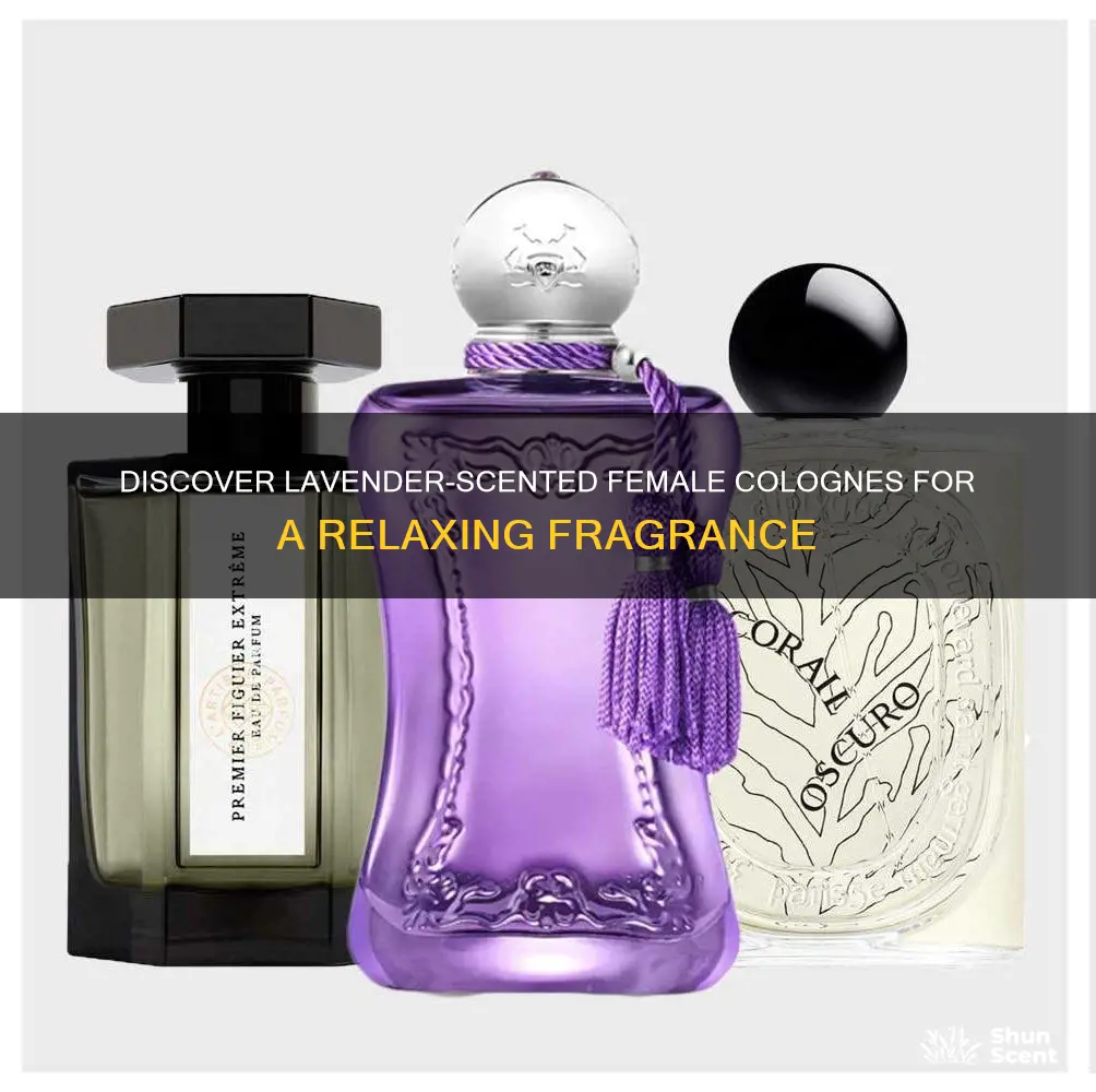 what female cologne fragrances are lavender scented