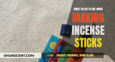 The Best Fillers to Use When Making Incense Sticks