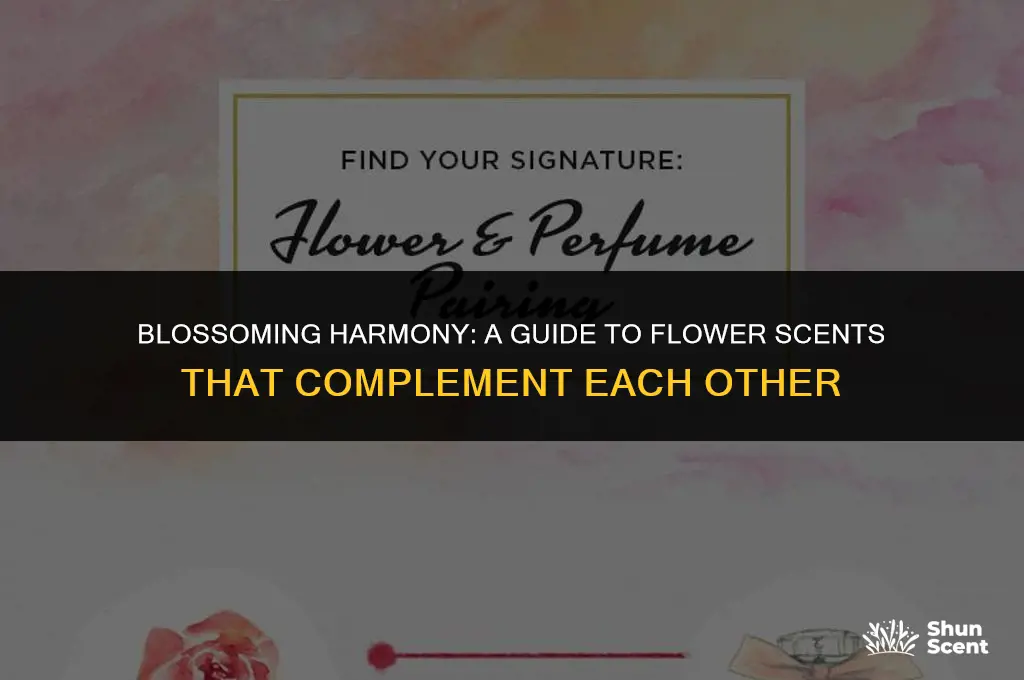 what flower scents go well together