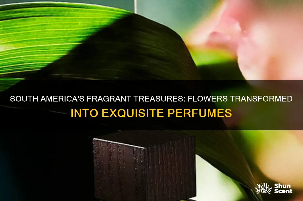 what flowers are turned into perfume in south america