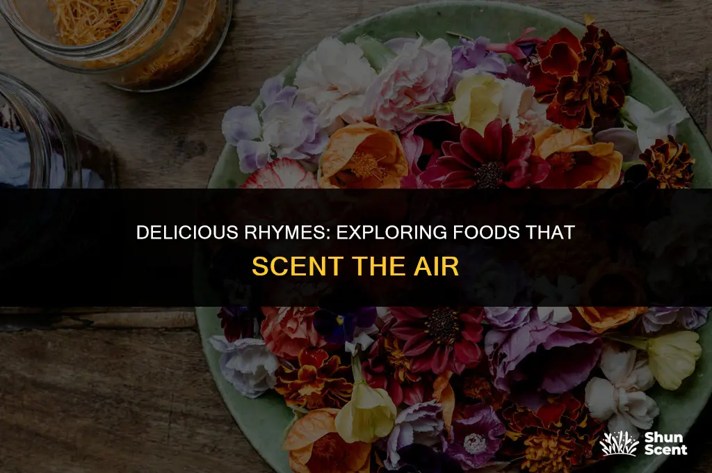 what food rhymes with scent