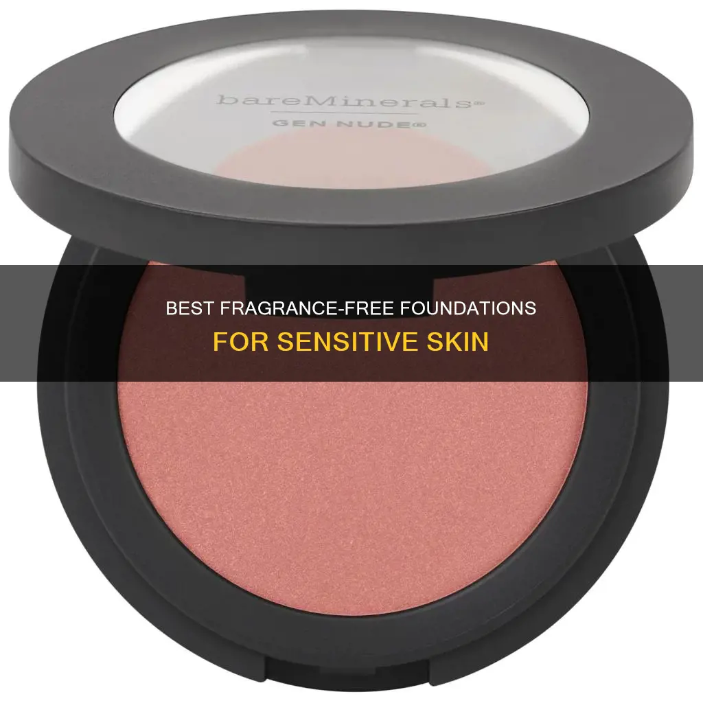 what foundations are fragrance free