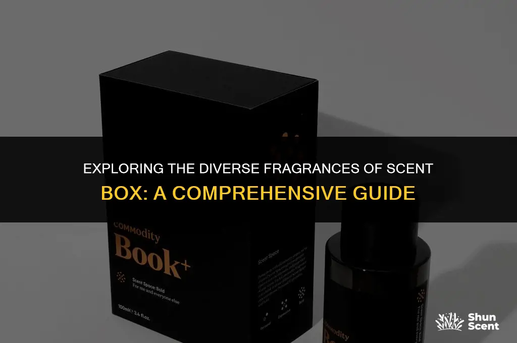 what fragences does scent box have