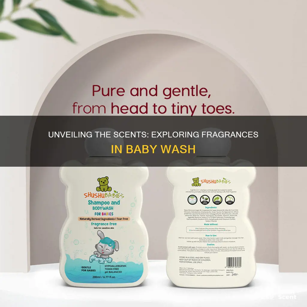 what fragrance are in baby wash