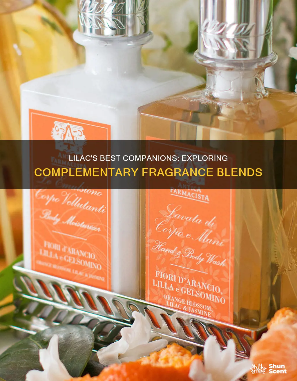 what fragrance blends well with lilac fragragrance oil