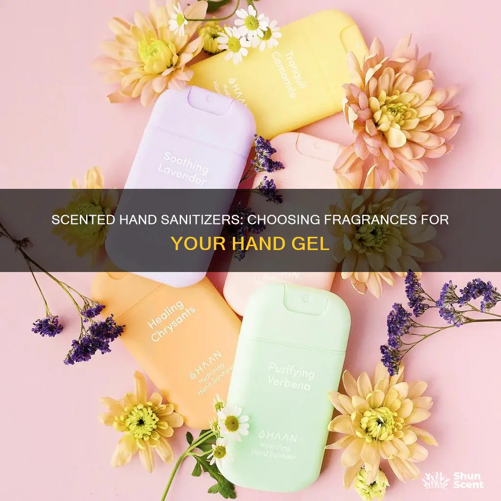what fragrance can i add to hand sanitizer