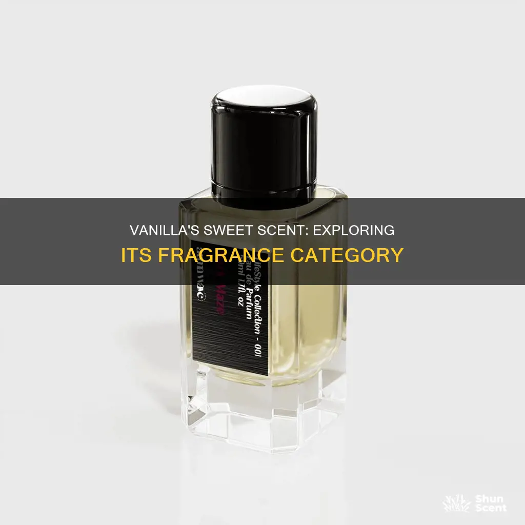 what fragrance category is vanilla