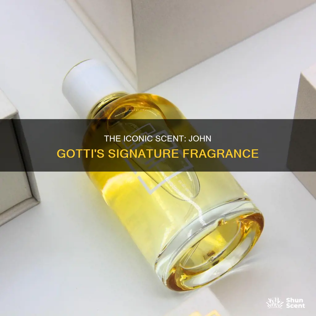 what fragrance did john gotti wear