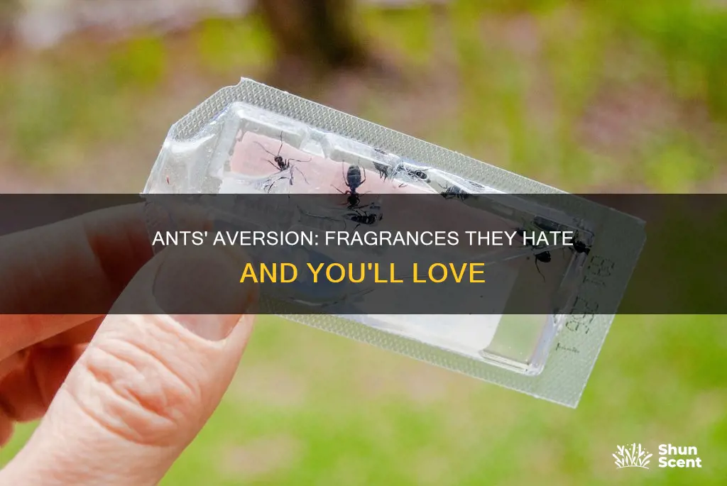 what fragrance do ants hate
