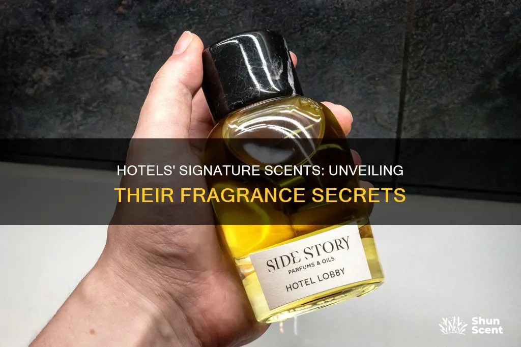 what fragrance do hotels use