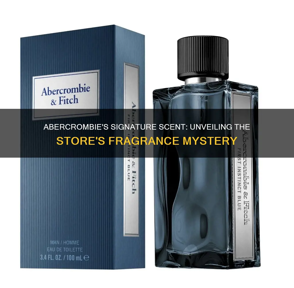 what fragrance do they spray in abercrombie
