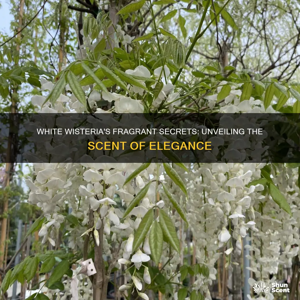 what fragrance does a white wisteria have