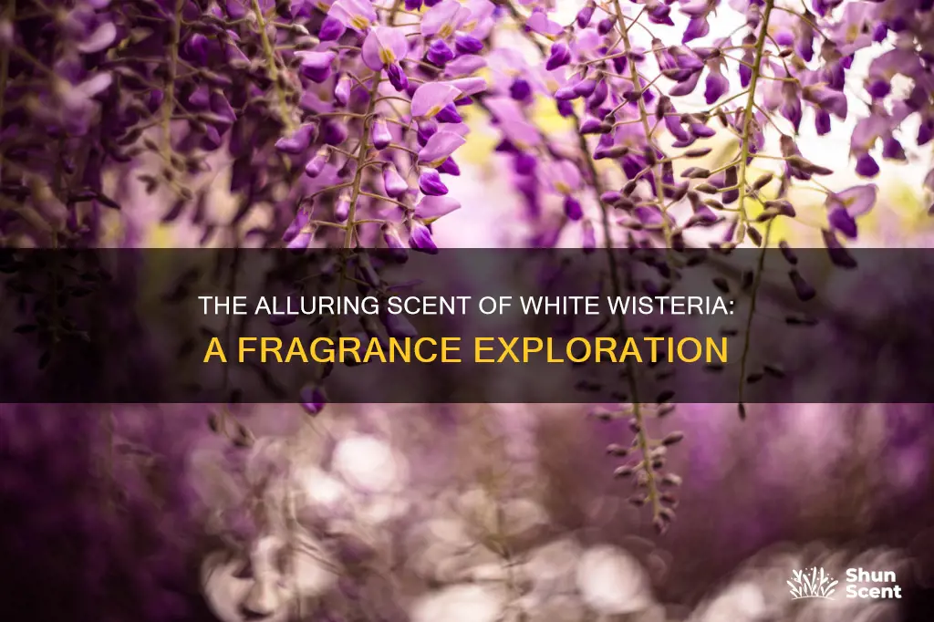 what fragrance does a white wisteria have