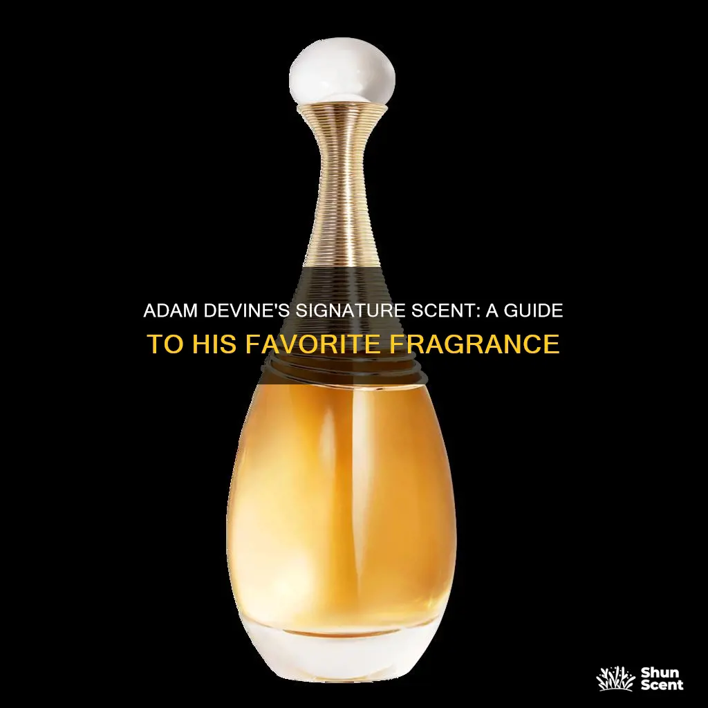 what fragrance does adam devine wear