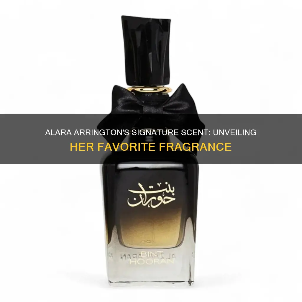 what fragrance does alana arrington wear