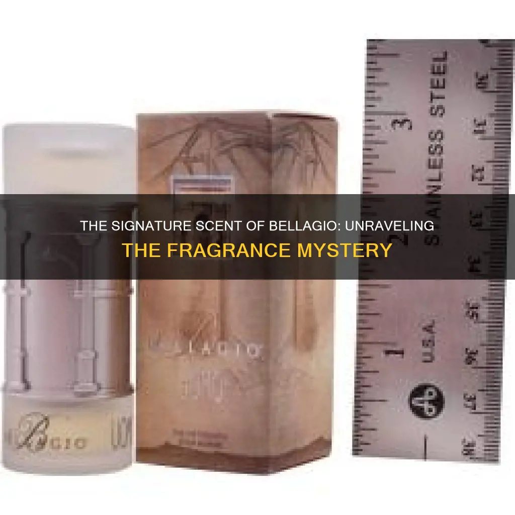 what fragrance does bellagio use