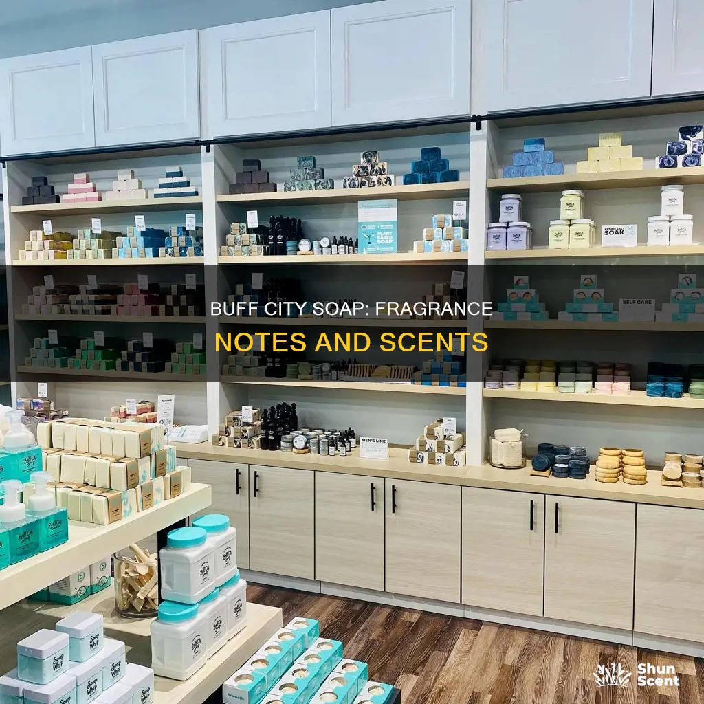 what fragrance does buff city soap use