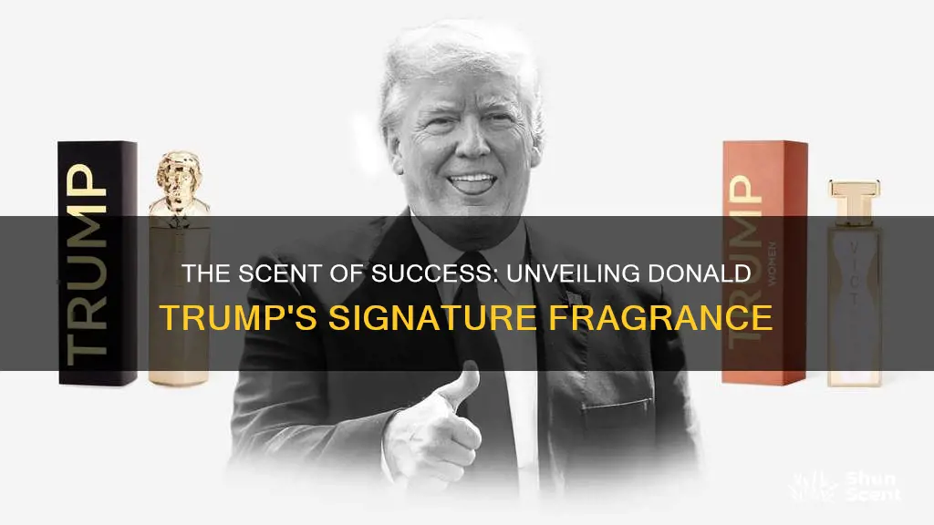 what fragrance does donald trump wear