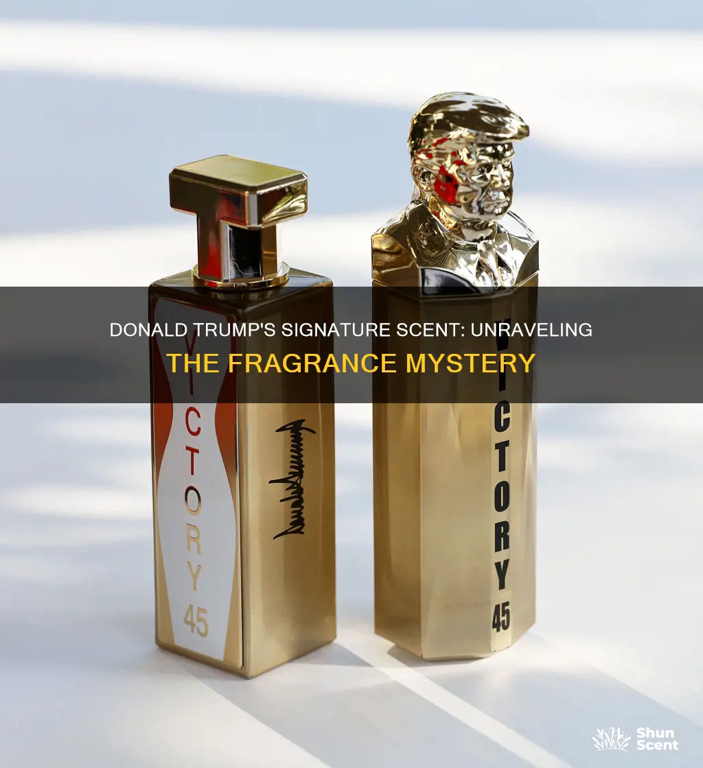 what fragrance does donald trump wear