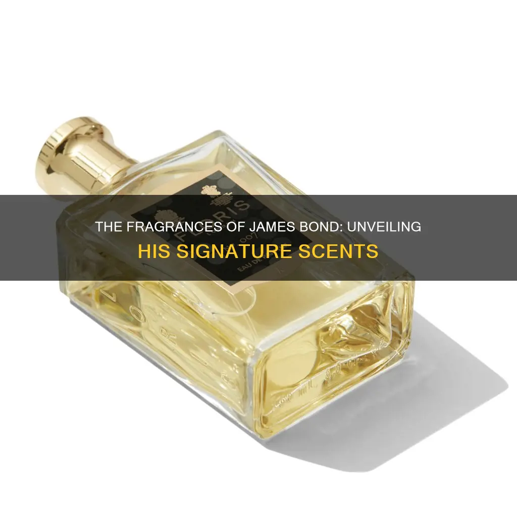 what fragrance does james bond wear