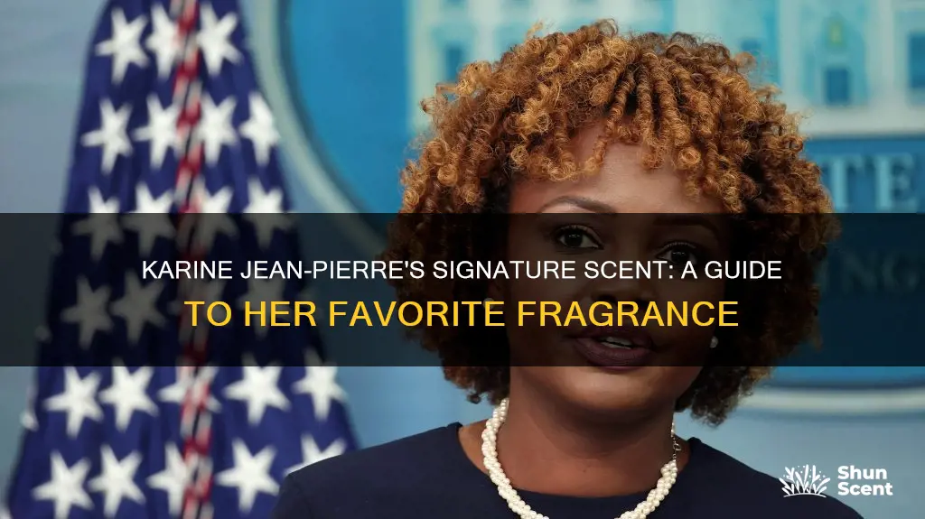 what fragrance does karine jean-pierre wear