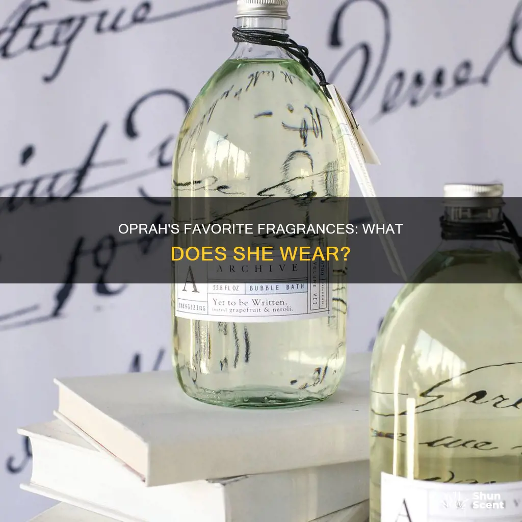 what fragrance does oprah wear