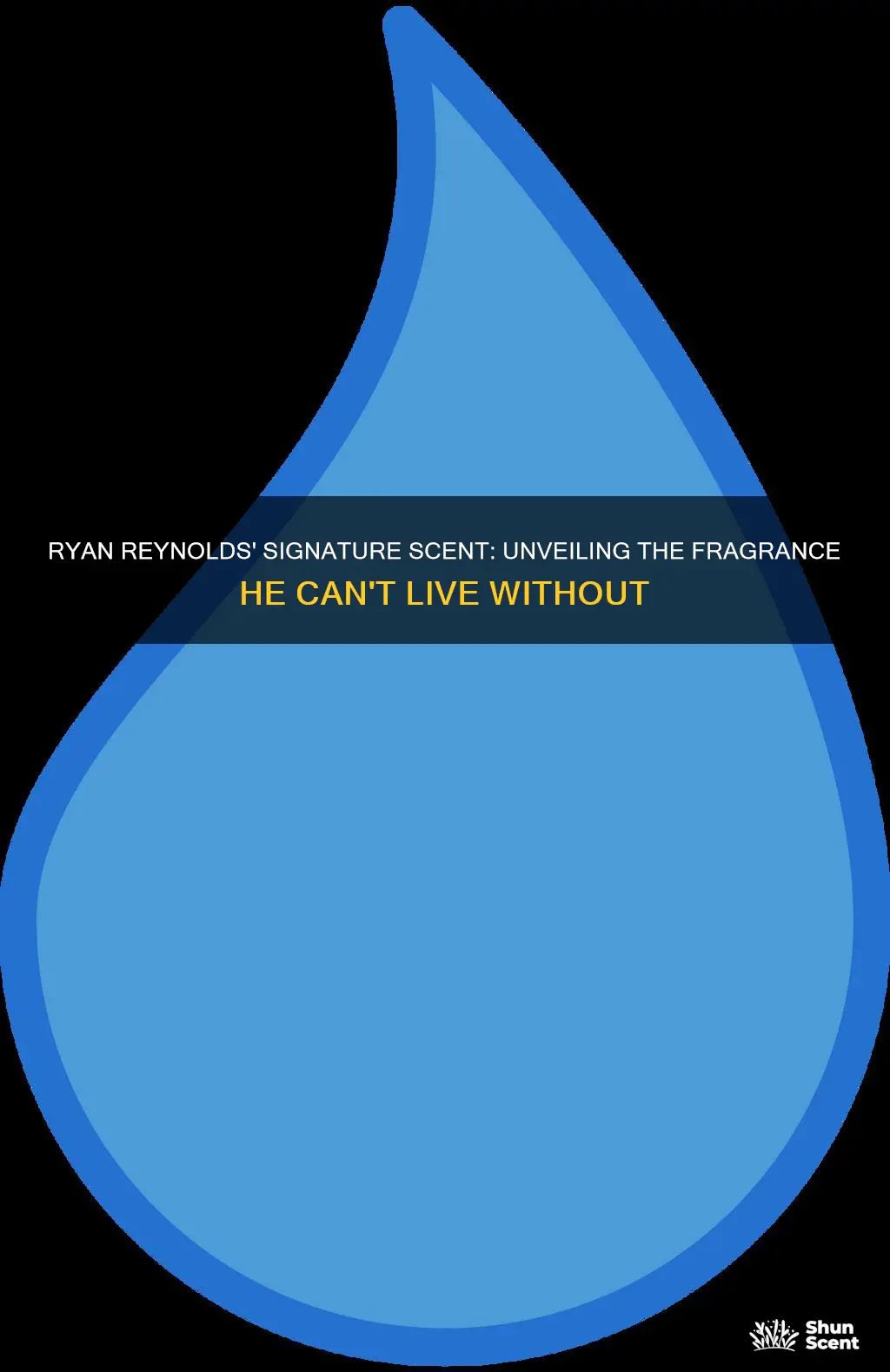 what fragrance does ryan reynolds wear