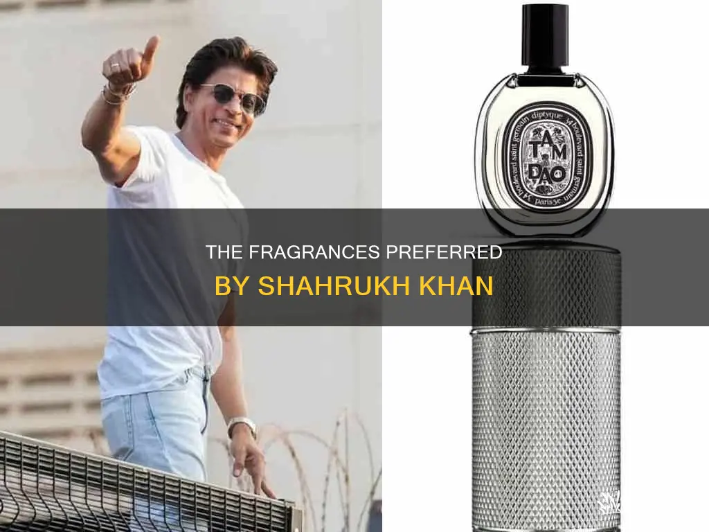 what fragrance does shahrukh khan use