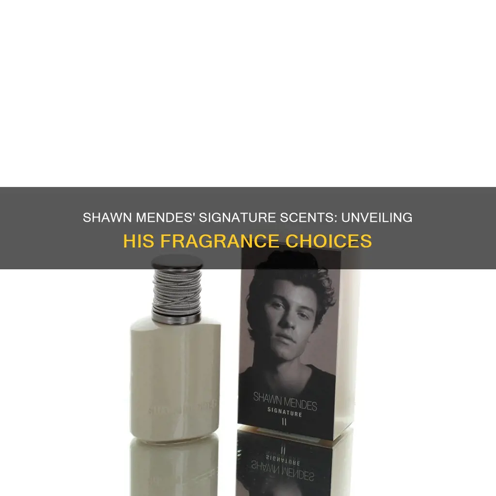what fragrance does shawn mendes wear