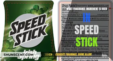 Unveiling the Secret: Speed Stick's Scented Ingredient