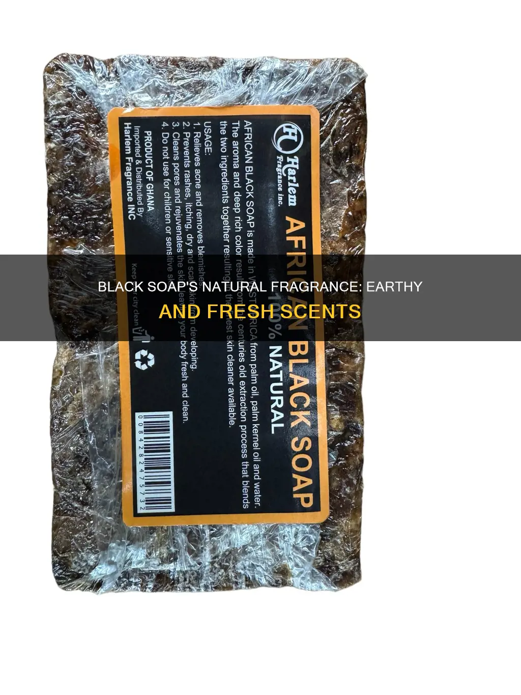 what fragrance is black soap