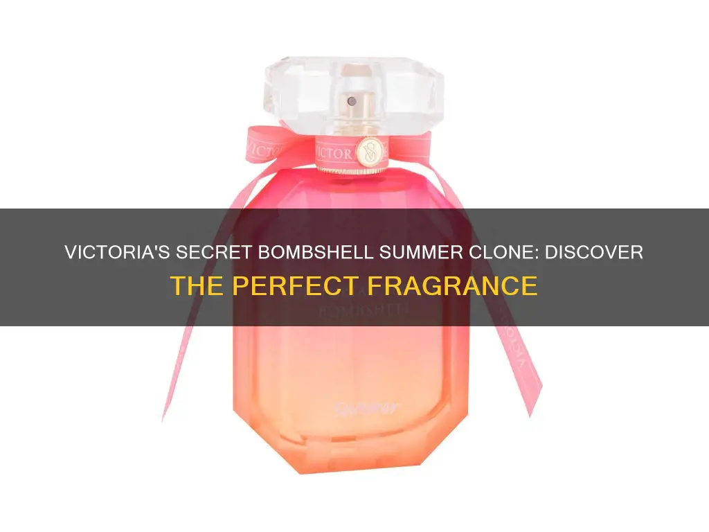 what fragrance is close to bombshell summer from victoria