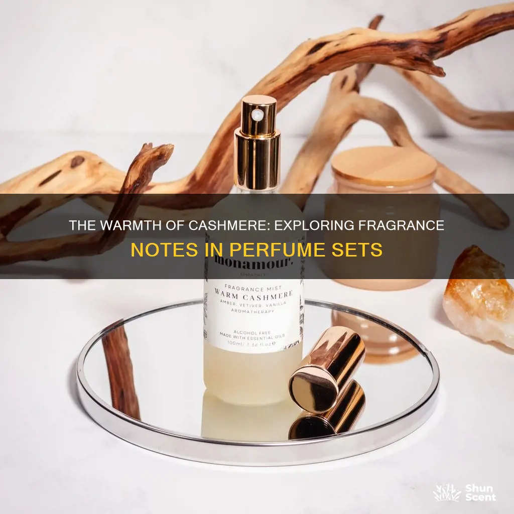 what fragrance is in cashmere perfume set