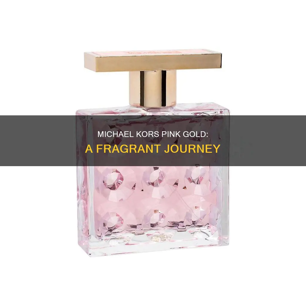 what fragrance is michael kors pink gold perfume