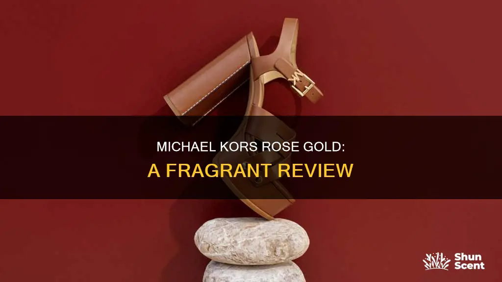what fragrance is michael kors ros3 gold perfume