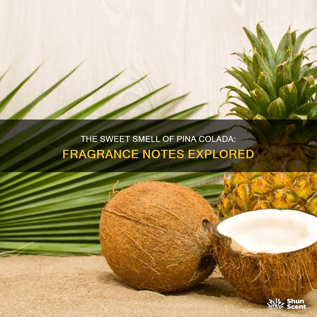 what fragrance is mixed to make pina colada fragrance