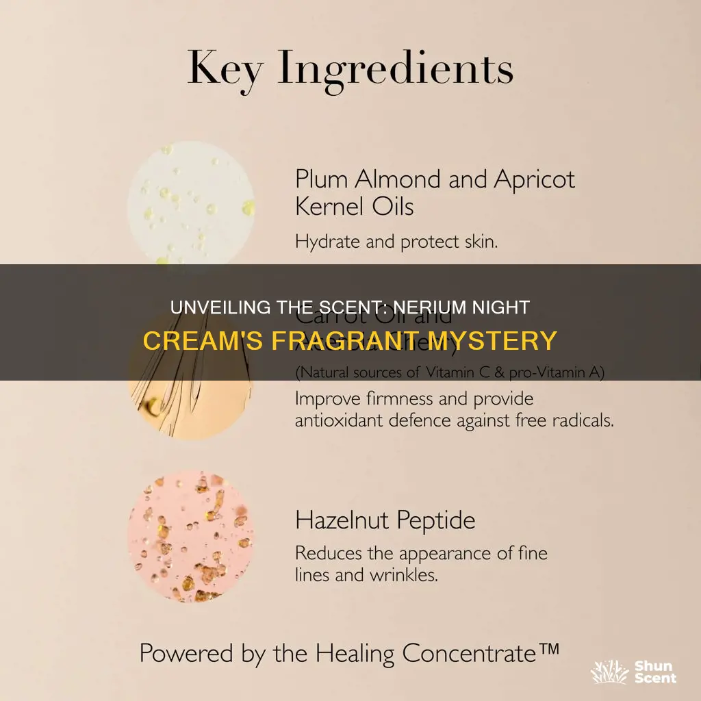 what fragrance is used in nerium night cream